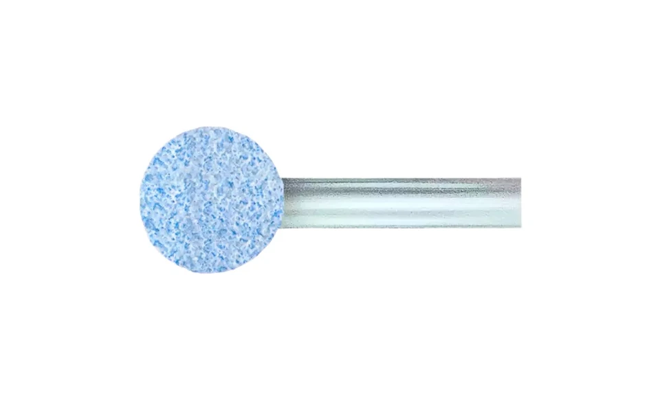 Pferd 30024 A26 Vitrified Mounted Point | 1/4" Shank | Ceramic Oxide 46 Grit | Tough | 5/8" Point Diameter | Box of 10