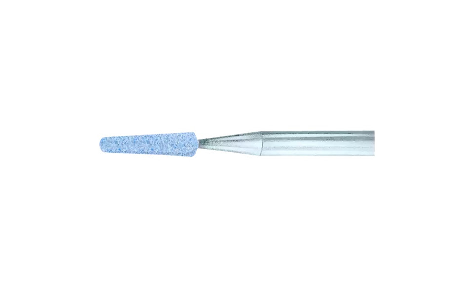 Pferd 30083 B97 Vitrified Mounted Point | 1/8" Shank | Ceramic Oxide 80 Grit | Tough | 1/8" Point Diameter | Box of 10