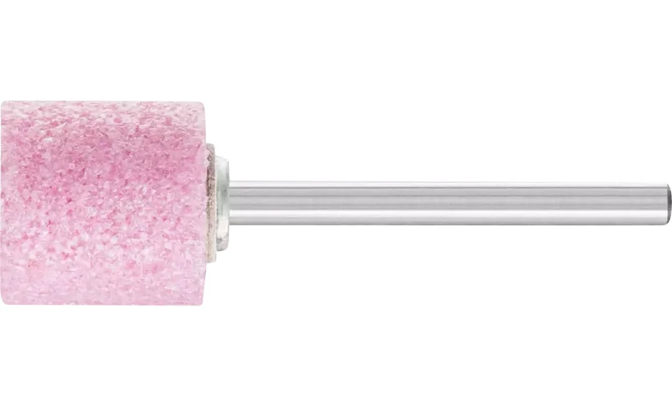 Pferd 30145 W185 Vitrified Mounted Point | 1/8" Shank | Ceramic Oxide 60 Grit | Tough | 1/2" Point Diameter | Box of 10