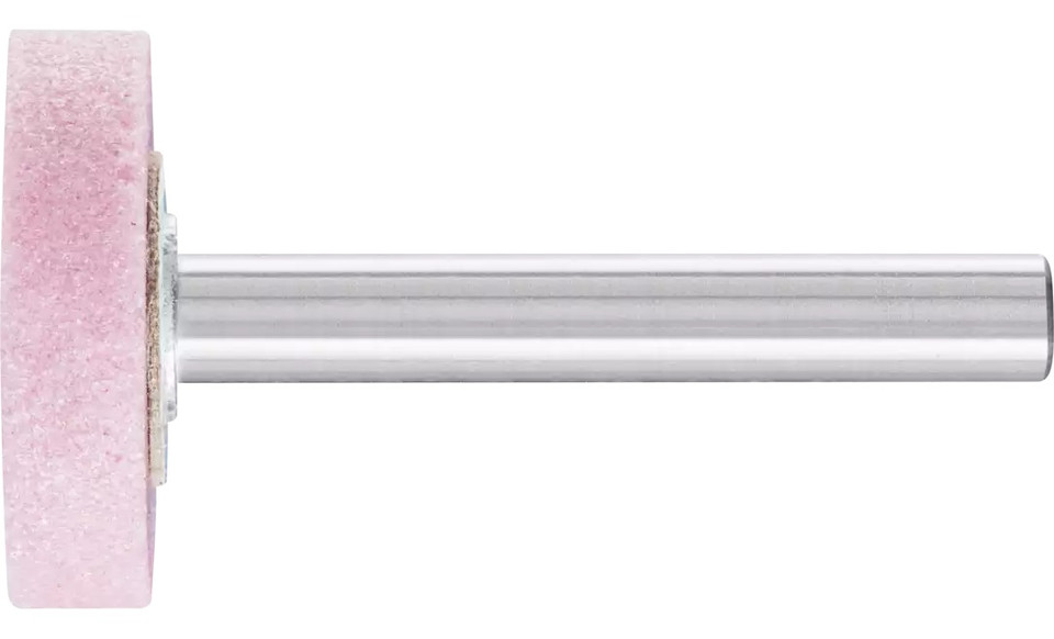 Pferd 30165 W215 Vitrified Mounted Point | 1/8" Shank | Ceramic Oxide 60 Grit | Tough | 1" Point Diameter | Box of 10