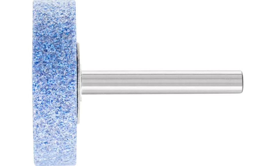 Pferd 30182 W236 Vitrified Mounted Point | 1/4" Shank | Ceramic Oxide 60 Grit | Tough | 1-1/2" Point Diameter | Box of 10