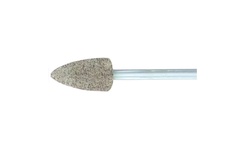 Pferd 35115 A12 Resin Mounted Point | 1/4" Shank | Aluminum Oxide 30 Grit | Inox Edge | 11/16" Point Diameter | Box of 10