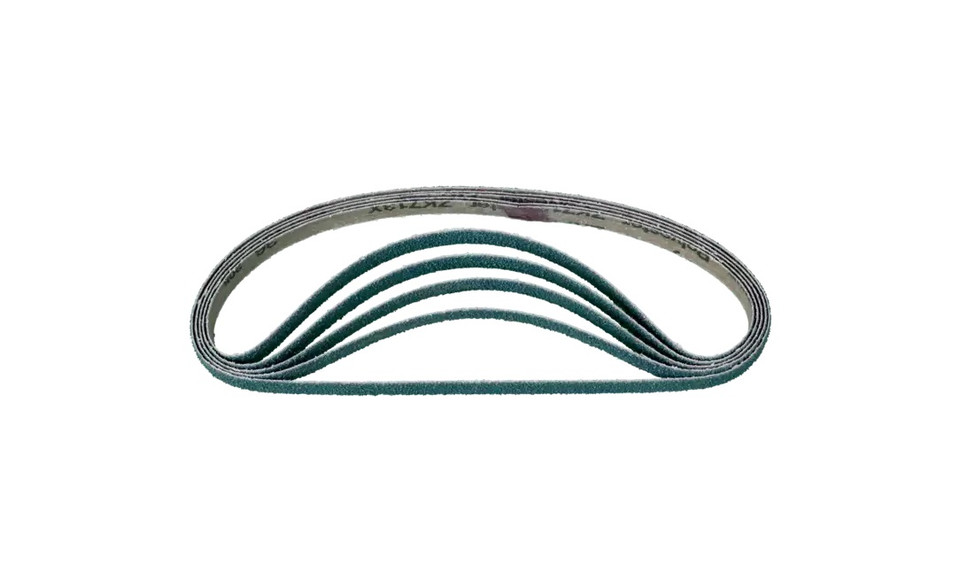 Pferd 49734 1/2" x 24" Coated File Belt | Zirconia 36 Grit | Box of 50