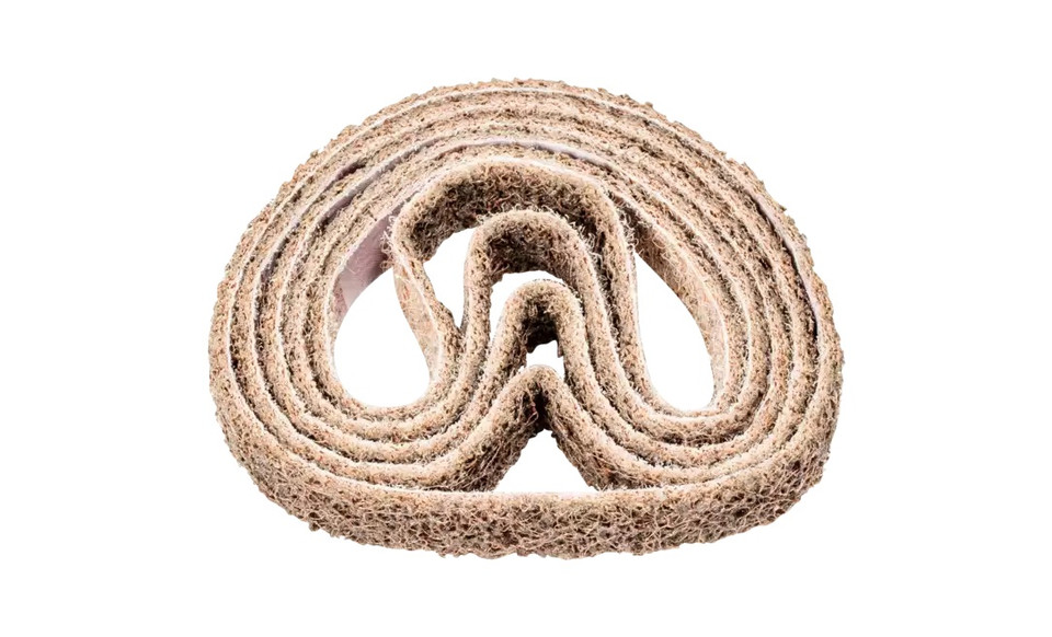 Pferd 43643 1/2" x 12" Polivlies Surface Conditioning Belt | Coarse Grade | Aluminum Oxide 100 Grit | Box of 10