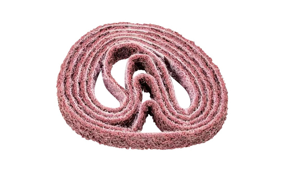 Pferd 43644 1/2" x 12" Polivlies Surface Conditioning Belt | Medium Grade | Aluminum Oxide 180 Grit | Box of 10