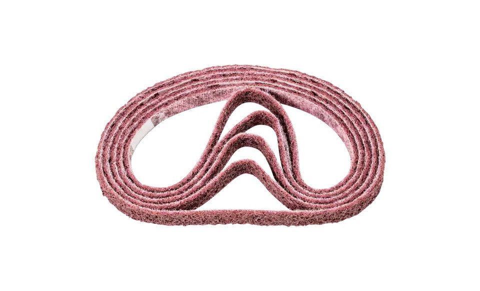 Pferd 43557 1/2" x 18" Polivlies Surface Conditioning Belt | Medium Grade | Aluminum Oxide 180 Grit | Box of 10