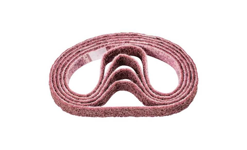 Pferd 43673 2" x 48" Polivlies Surface Conditioning Belt | Medium Grade | Aluminum Oxide 180 Grit | Box of 10