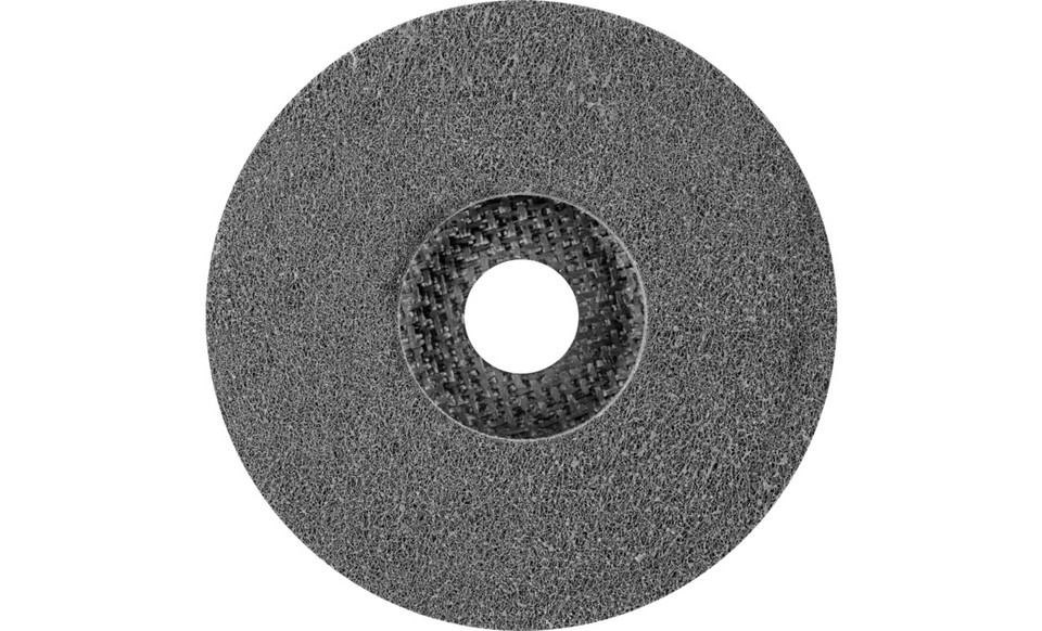 Pferd 48482 5" Non Woven Polinox Unitized Disk T27 Conical | 10,000 Max. RPM | Silicon Carbide Fine Grit | Medium Soft | 3SF