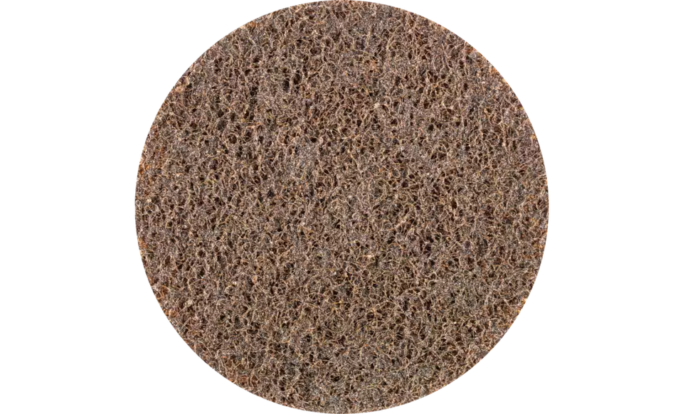 Pferd 43446 4-1/2" Non Woven Polivlies Hook & Loop Disc | 5,300 Max. RPM | Aluminum Oxide 100 C Grit | Coarse Grade | Sold by Box of 10