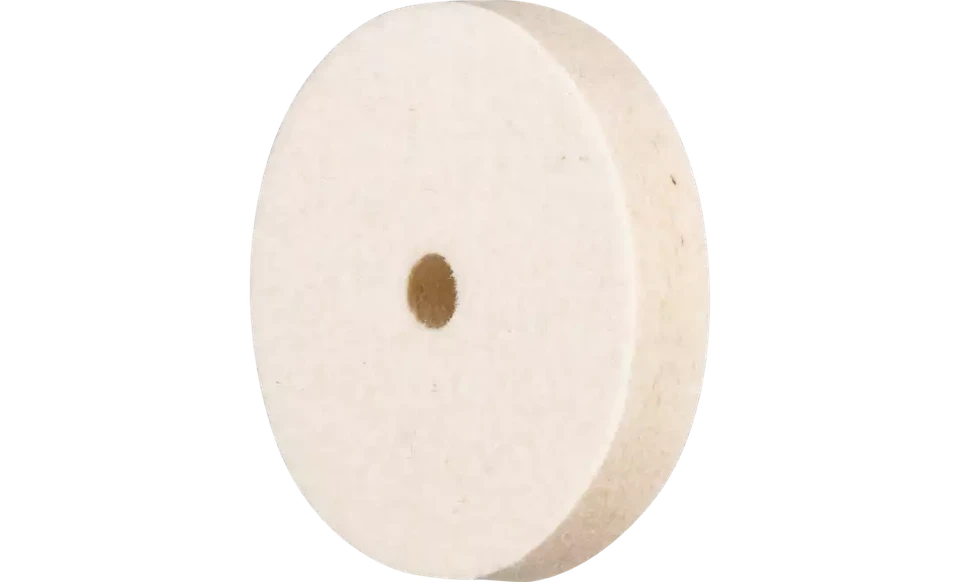 Pferd 48691 1-3/4" x 3/8" Polishing Felt Wheel | 13,500 Max. RPM | 1/4" Arbor Hole | Recommended Arbor 69029 | Sold by Box of 5