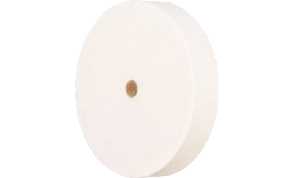 Pferd 48695 4" x 3/4" Polishing Felt Wheel | 6,100 Max. RPM | 3/8" Arbor Hole | Recommended Arbor 69031