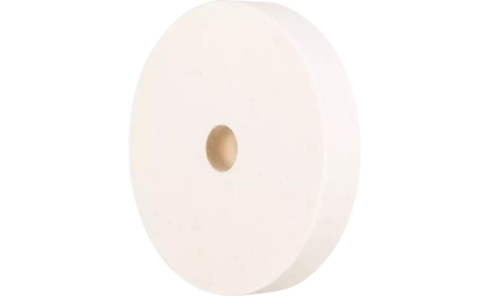 Pferd 48697 5" x 3/4" Polishing Felt Wheel | 4,900 Max. RPM | 3/4" Arbor Hole | Recommended Arbor 69032