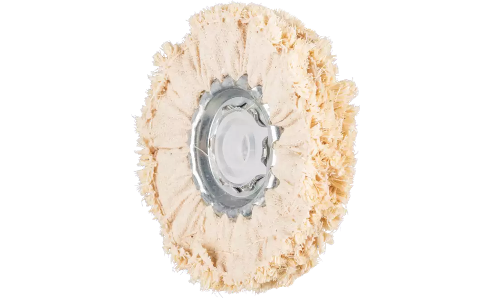 Pferd 48710 3" x 3/8" Polishing Cloth Ring | 7,500 Max. RPM | 3/8" Arbor Hole | Sisal Fabric | Sold by Box of 5