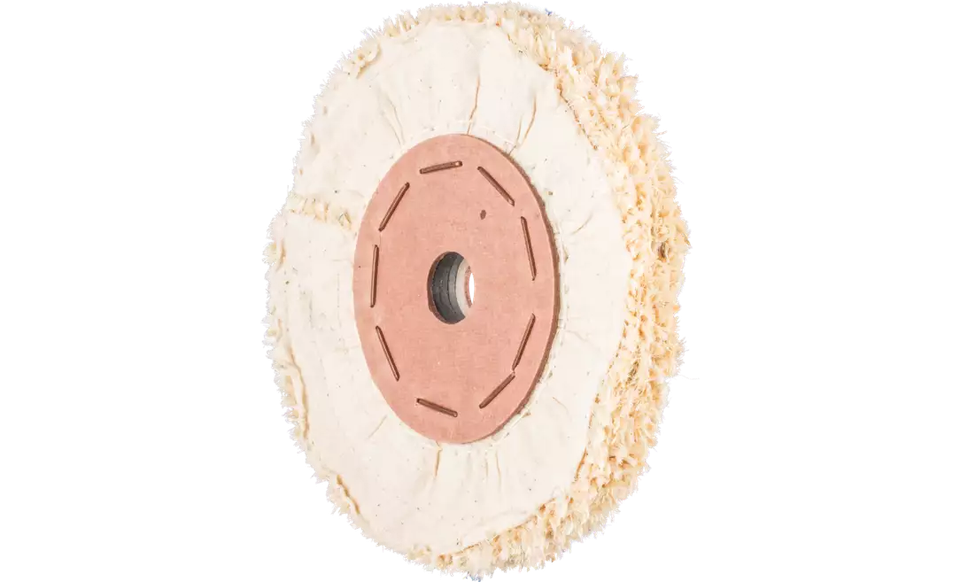 Pferd 48713 6" x 3/8" Polishing Cloth Ring | 4,000 Max. RPM | 3/4" Arbor Hole | Sisal Fabric | Sold by Box of 5