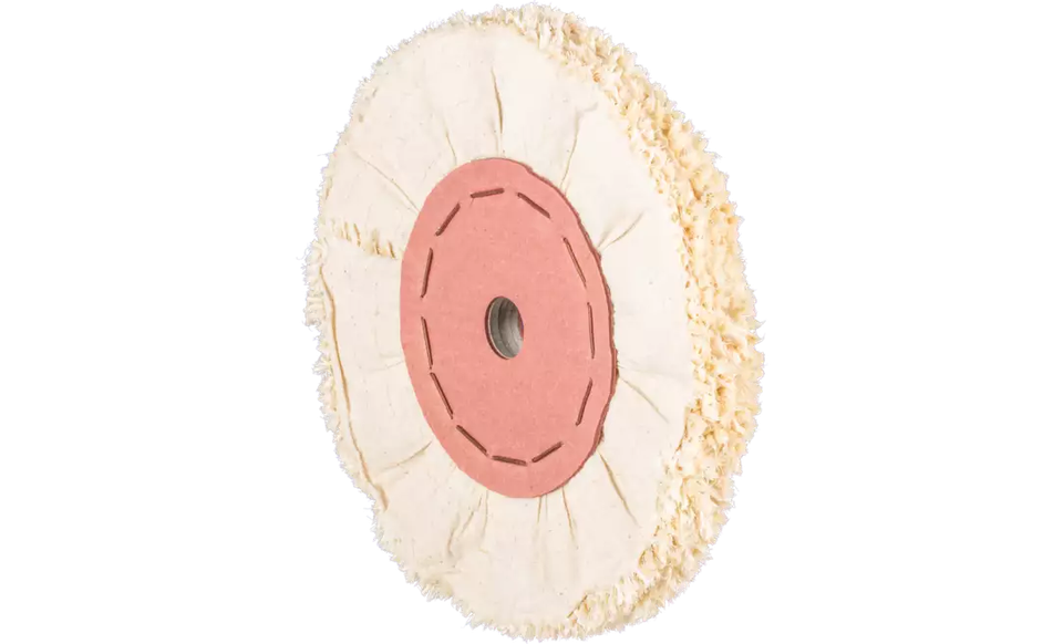 Pferd 48714 8" x 3/8" Polishing Cloth Ring | 3,000 Max. RPM | 3/4" Arbor Hole | Sisal Fabric | Sold by Box of 5