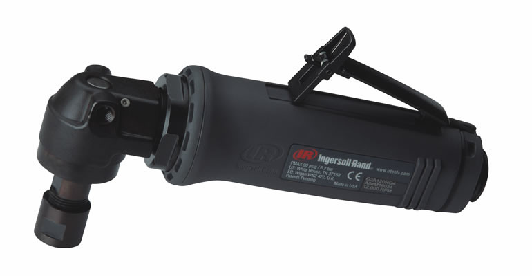 Ingersoll Rand G3A120PG4M Air Angle Die Grinder | 1.35 HP | 12,000 RPM | 6 (mm) Collet | Rear Exhaust