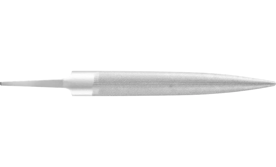 Pferd 12570 Precision 4" Machinist File | Tanged | Half Round | Swiss Pattern | Cut 2 | Sold by Box of 12