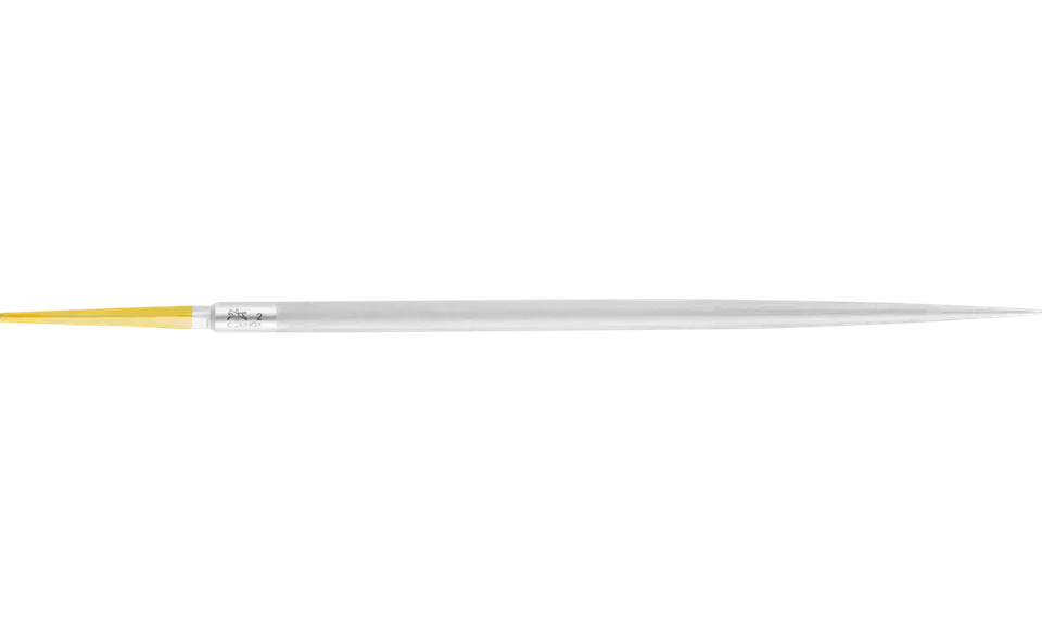 Pferd 15123 Precision 8" CORINOX Machinists File | Round | Swiss Pattern | Cut 2 | Sold by Box of 12