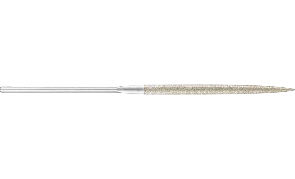 Pferd 4023 5-1/2" Diamond Needle File | Crossing | Medium Cut | 1/8" Shank