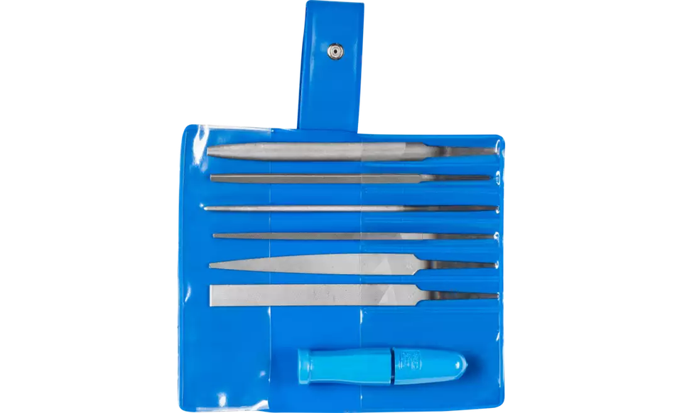Pferd 17009 American Pattern 4" Key File Set 265 A | Second Cut | Set of 6