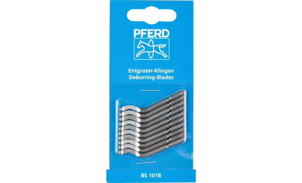 Pferd 19512 Deburring Blade for Hand Deburrer | 1/8" Shank | Sold by Box of 10