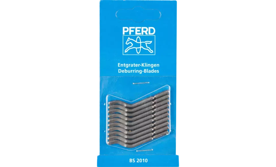 Pferd 19514 Deburring Blade for Hand Deburrer | 1/8" Shank | Sold by Box of 10
