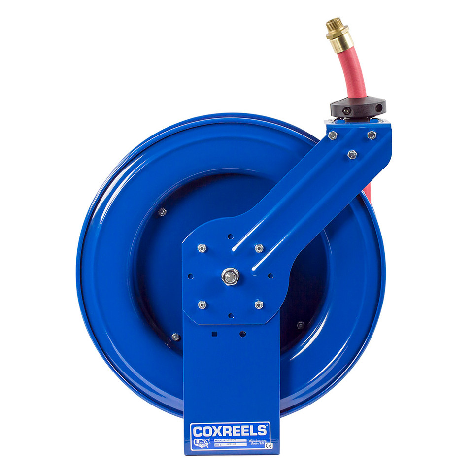 Coxreels SHF-N-525 Spring Rewind Fuel Hose Reel | Fuel SH Series | 3/4" Hose Diameter | 25' Hose Length | 300 Max PSI