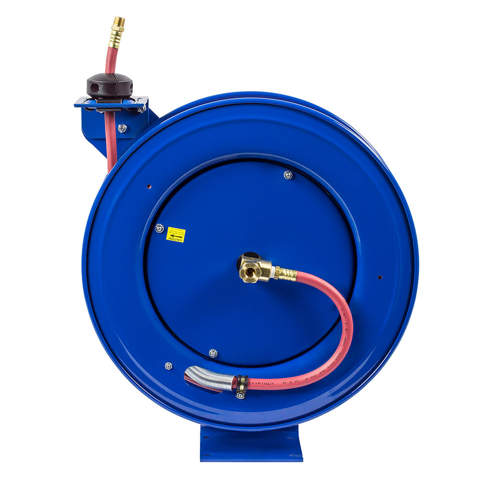 Coxreels EZ-HP-150 Spring Rewind Hose Reel | HP Series | 1/4" Hose Diameter | 50' Hose Length | 5000 Max PSI