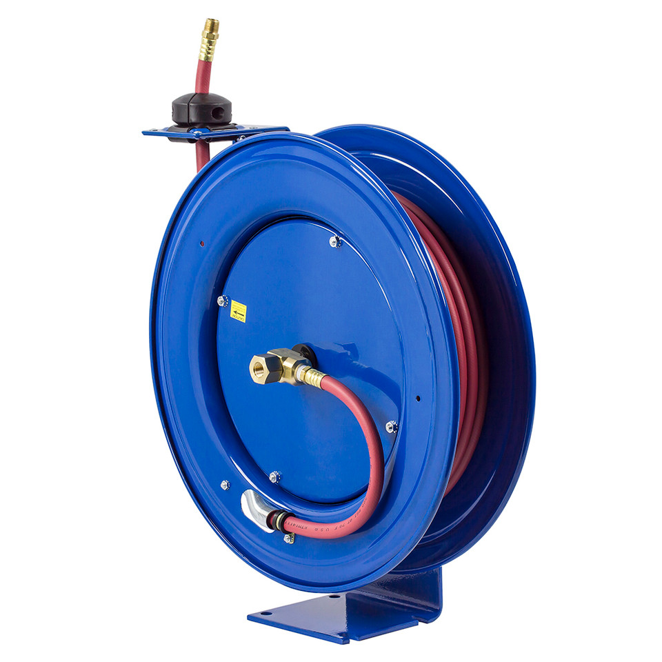 Coxreels EZ-HP-150 Spring Rewind Hose Reel | HP Series | 1/4" Hose Diameter | 50' Hose Length | 5000 Max PSI