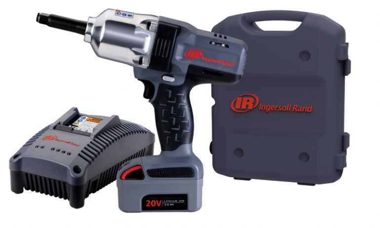 Ingersoll Rand W7250-K1 20V Cordless Impact Wrench Kit | 1/2" and 2" Extended Drive | 1900 RPM | 650 (ft. lb.) Max Torque