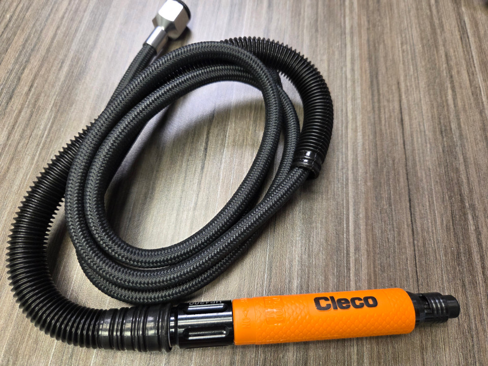 Cleco MP4200 Inline Pencil Grinder | MP Series | 0.6 HP | 70000 RPM | 1/8" Collet | Rear Exhaust