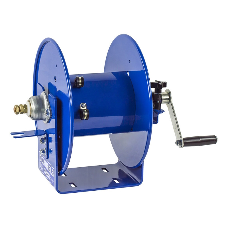 Coxreels 112WCL-6-02 Welding Hand Crank Cable Reel | 100WCL Series | #2 Cable Gauge | 165' Cable Capacity | 450 Amps | Less Cable