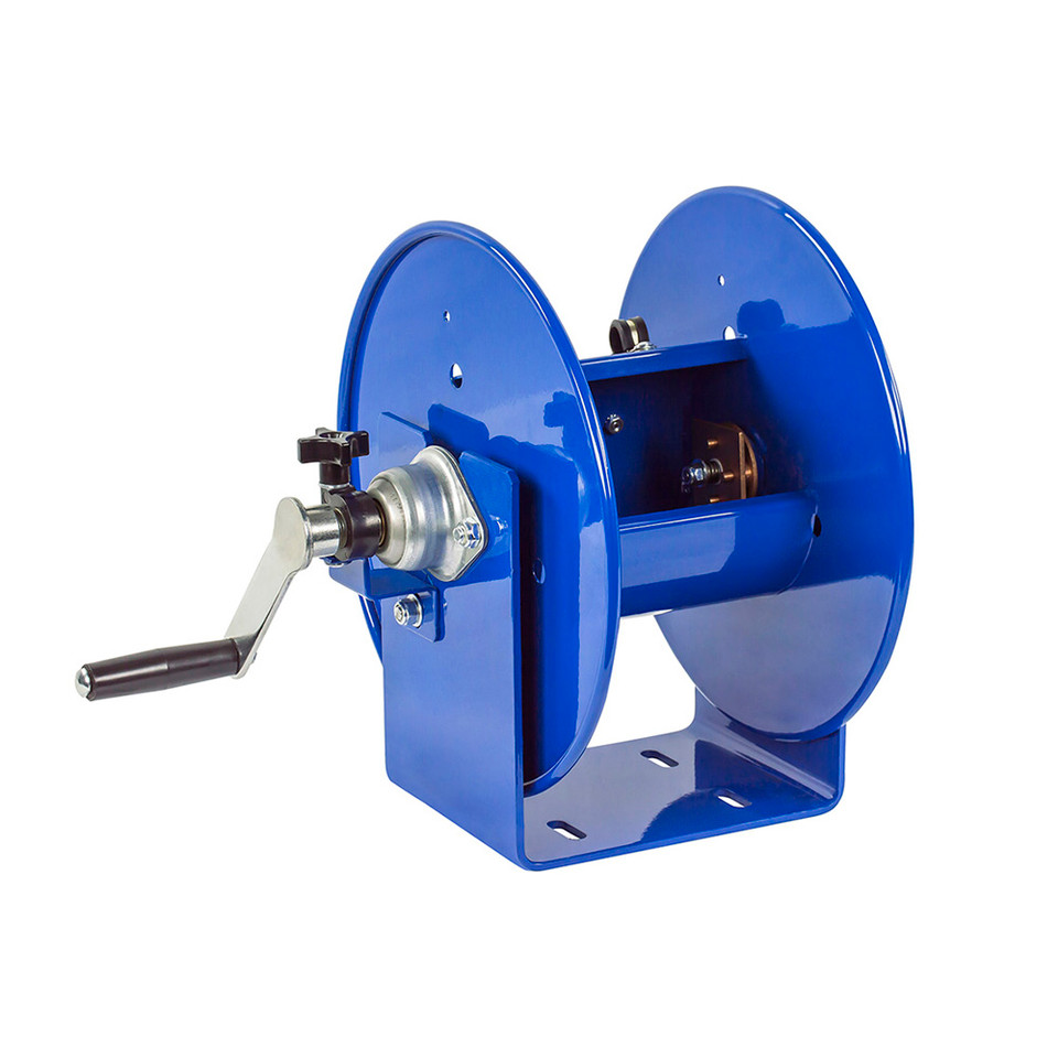 Coxreels 112WCL-6-02 Welding Hand Crank Cable Reel | 100WCL Series | #2 Cable Gauge | 165' Cable Capacity | 450 Amps | Less Cable