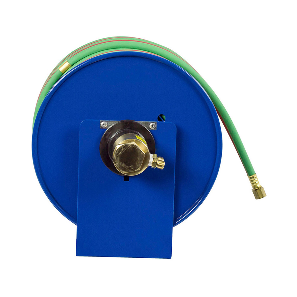 Coxreels 117WL-1-200 Welding Hand Crank Hose Reel | 100W Series | 1/4" Hose Diameter | 200' Hose Length | 200 Max PSI | Less Hose