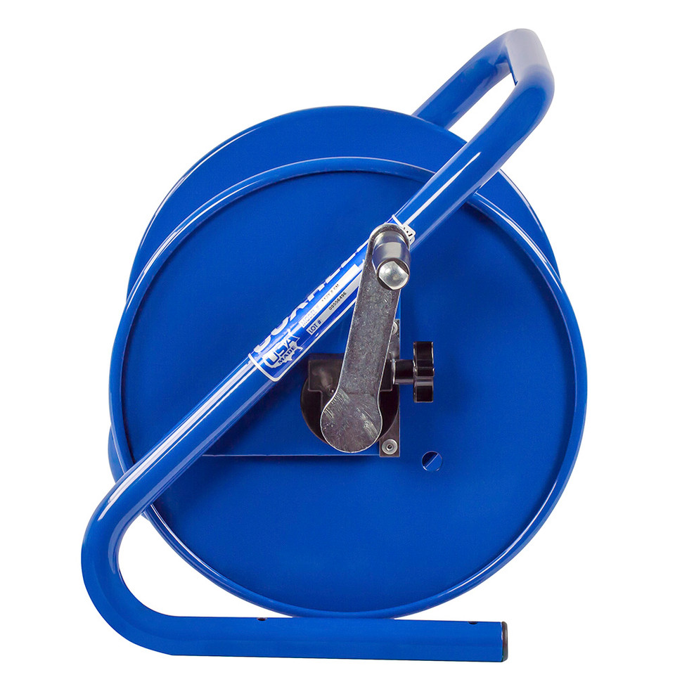 Coxreels 112Y-12-CM Challenger Storage Reel | 112Y-CM Series | 8/3" Cable Gauge | 150' Cable Capacity | U Shaped Frame | Less Hose