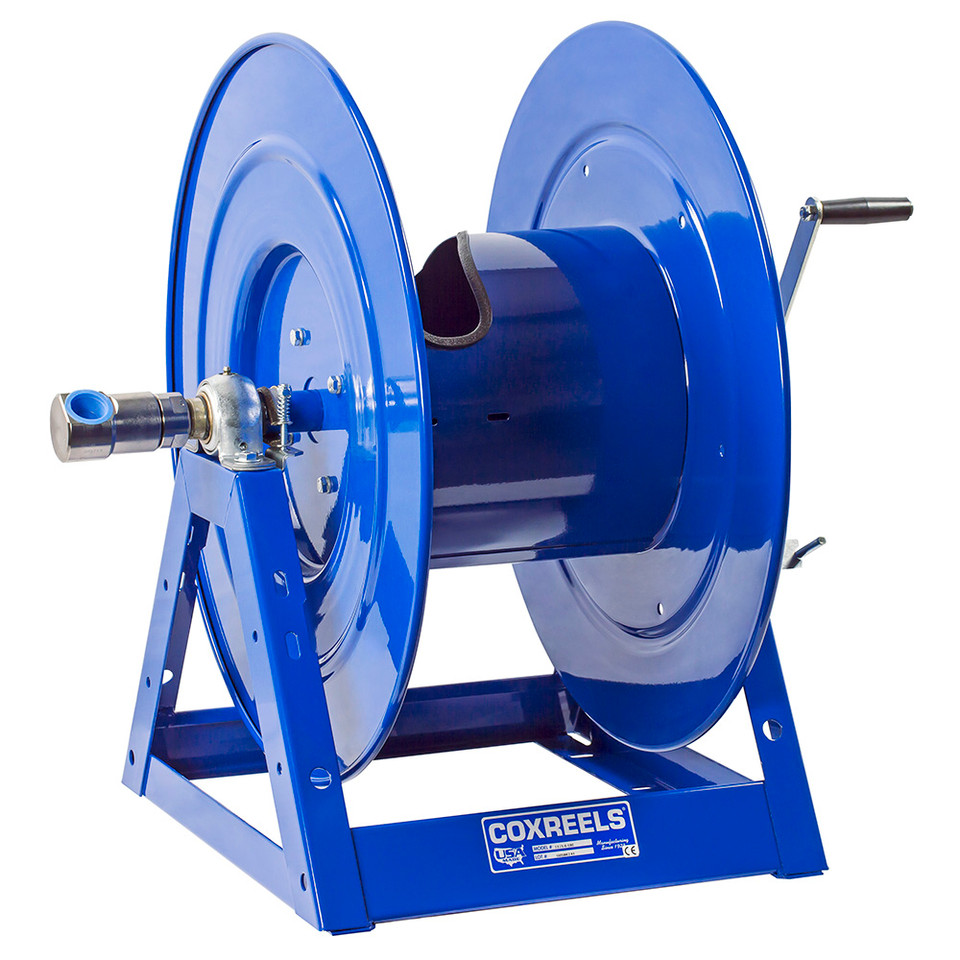 Coxreels 1175-6-135 Hand Crank Hose Reel | 1175 Series | 1" Hose Diameter | 135' Hose Length | 3000 Max PSI | Less Hose