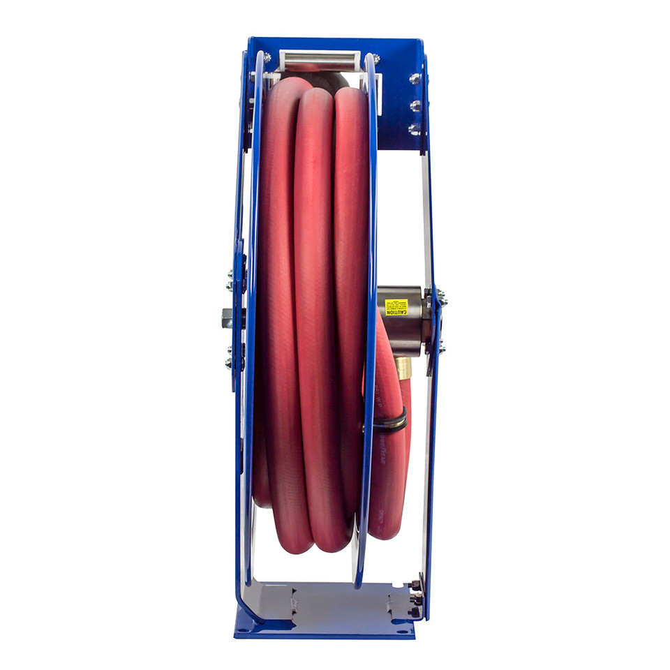 Coxreels TSHFL-N-535 Supreme Duty Spring Rewind Hose Reel | T-Fuel Series | 3/4" Hose Diameter | 35' Hose Length | 300 Max PSI | Less Hose