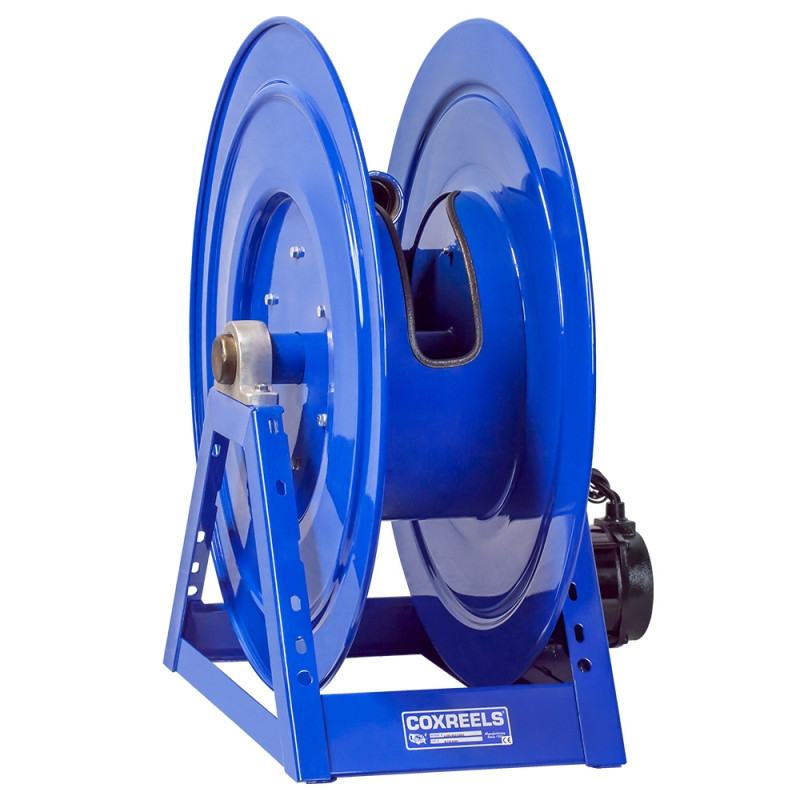 Coxreels 1195-932-AB Motor Rewind Hose Reel | 1195 Series | 2" Hose Diameter | 50' Hose Length | 1000 Max PSI | Less Hose