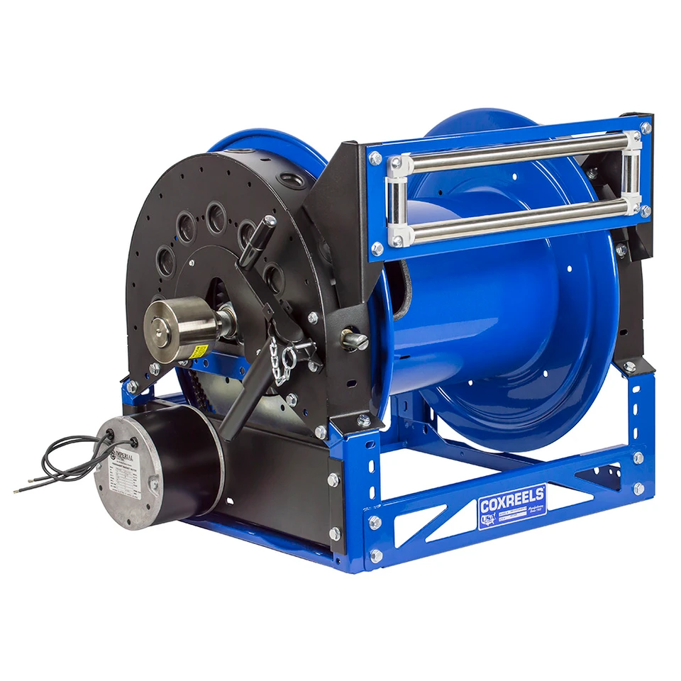 Coxreels 1680-1520-C Hand Crank Hybrid Frame Hose Reel | 1600 Series | 1 1/2" Hose Diameter | 50' Hose Length | 1500 Max PSI | Less Hose