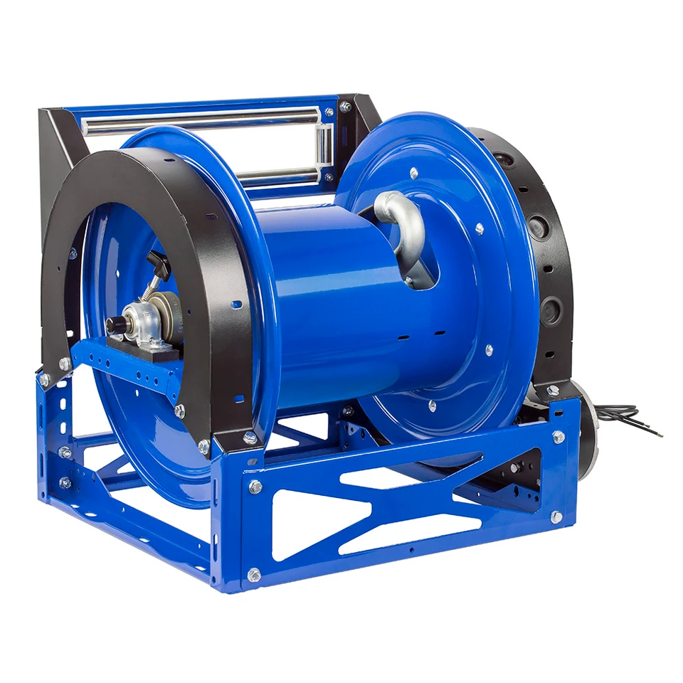 Coxreels 1680-1520-C Hand Crank Hybrid Frame Hose Reel | 1600 Series | 1 1/2" Hose Diameter | 50' Hose Length | 1500 Max PSI | Less Hose