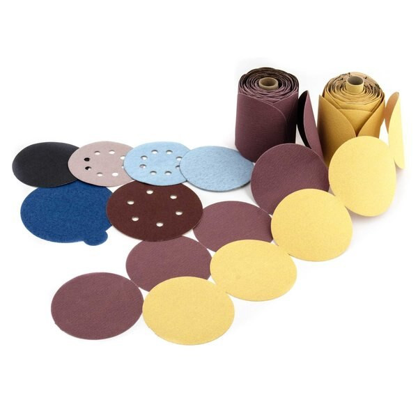 United Abrasive 34612 Heavy Duty Hook & Loop Specialty Paper Disc | C-E/C-F Silicon Carbide | 6" Diameter | 60 Grit | Sold by Box of 50