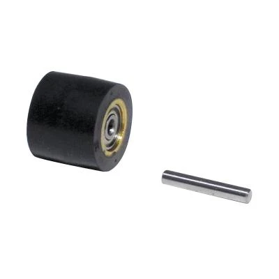 Dynabrade 11282 Contact Wheel Assembly | 3/4" Dia. x 5/8" W x 3/8" I.D. | Crowned | 70 Duro Rubber