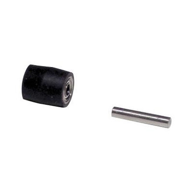 Dynabrade 11343 Contact Wheel | 5/16" Dia. x 3/8" W x 3/16" I.D. | Crowned | 50 Duro Rubber