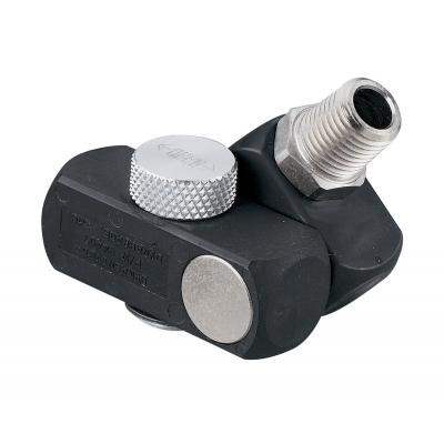 Dynabrade 94407 Dynaswivel Air Line Connector | Double Pivot | 1/4" NPT Thread | Composite-Style