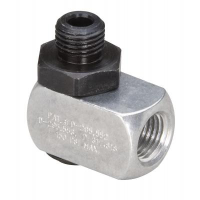 Dynabrade 95691 Dynaswivel Air Line Connector | 1/4" NPT Thread | Single Pivot | Stainless Steel