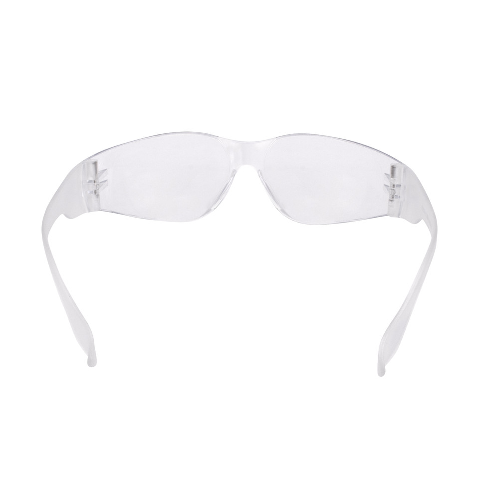 Radians MR0111ID Mirage USA Safety Glasses | Clear Frame | Clear Anti-Fog Lens | Box of 12