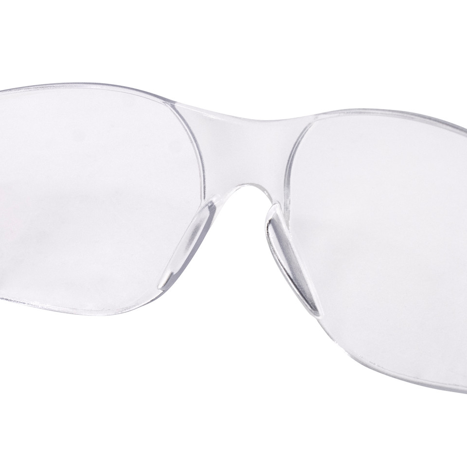 Radians MR0111ID Mirage USA Safety Glasses | Clear Frame | Clear Anti-Fog Lens | Box of 12
