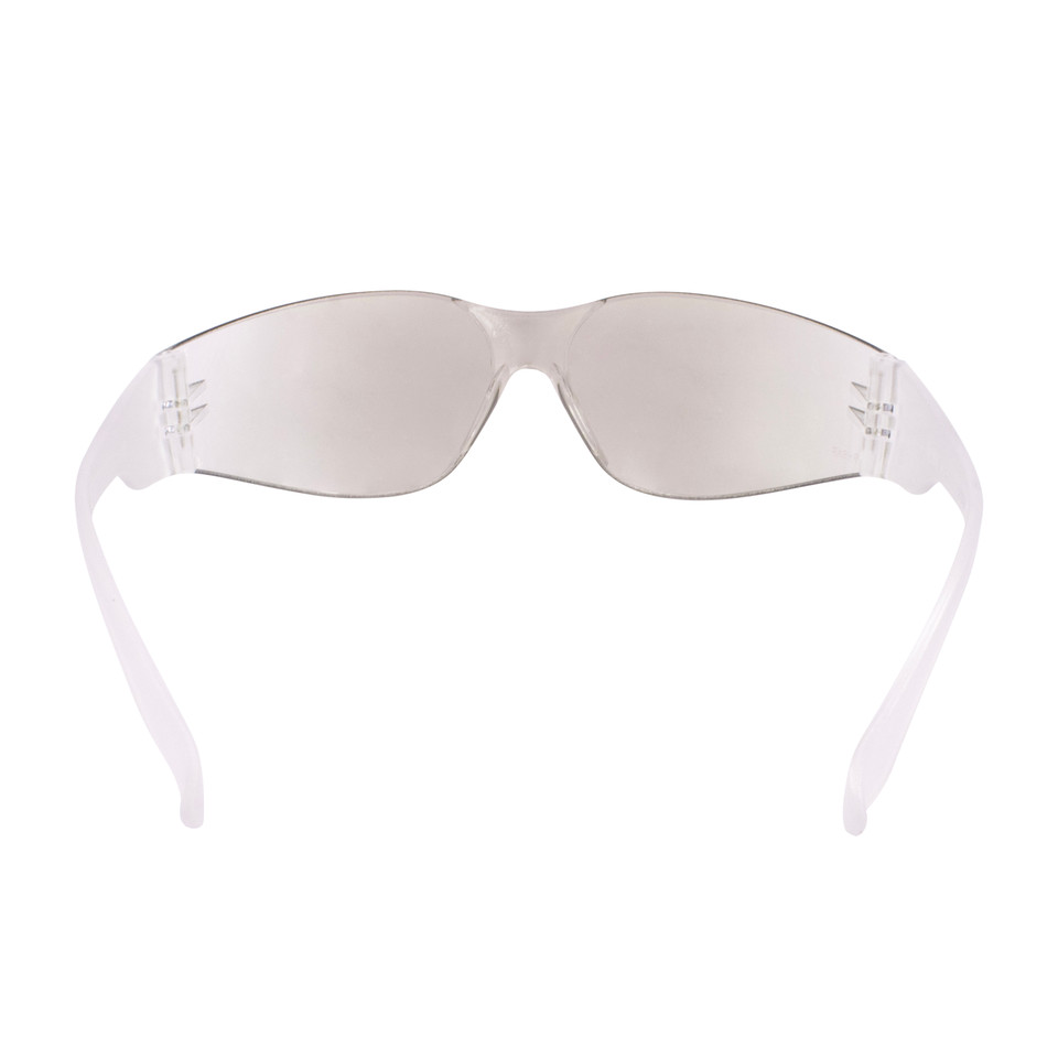 Radians MR0191ID Mirage Safety Glasses | Indoor/Outdoor Frame | Clear Anti-Fog Lens | Box of 12
