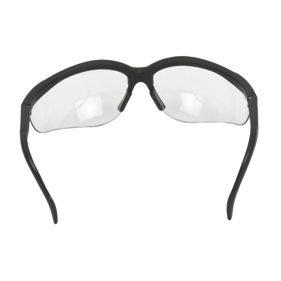 Radians JR0110ID Journey Safety Glasses | Black Frame | Clear Lens | Box of 12