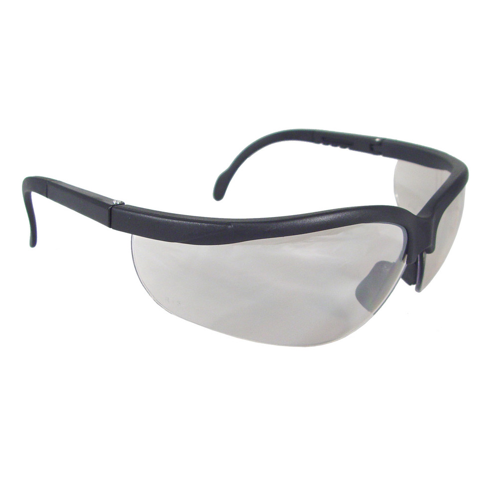 Radians JR0190ID Journey Safety Glasses | Black Frame | Indoor/Outdoor Lens | Box of 12
